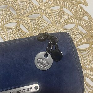 Juicy Couture Navy Wallet with Charm